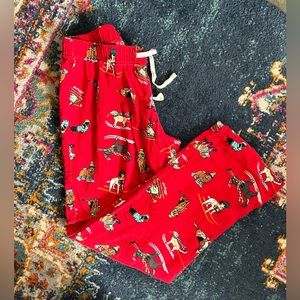 Old Navy Patterned Flannel Sleep Pants Christmas